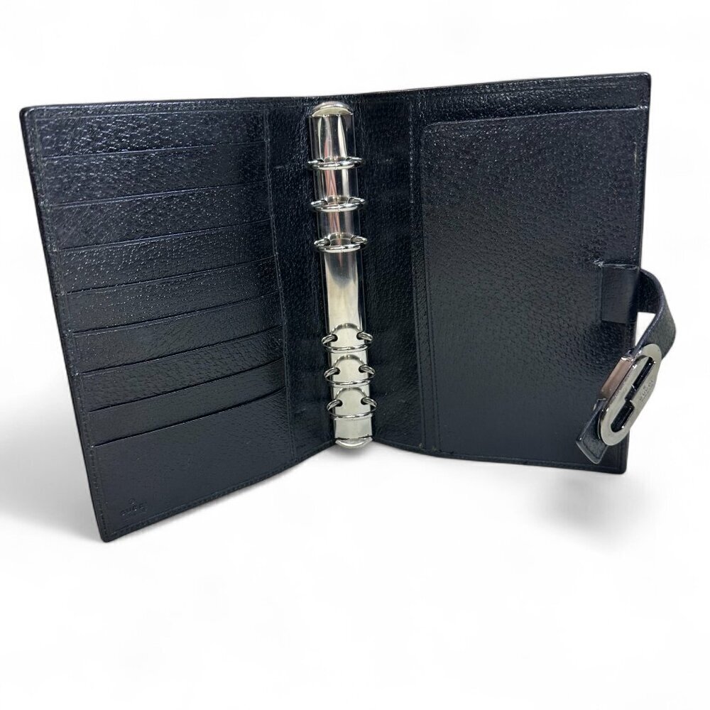 GUCCI Black Nylon Agenda Notebook Cover Unisex - Picture 6 of 16